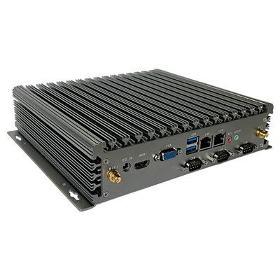 PC משובץ מאוורר ללא מאוורר Box Embedded PC